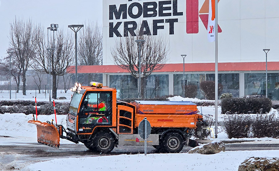Winterdienst in Erfurt und Umgebung - Universal-Gebäudedienste Thomas Greth
