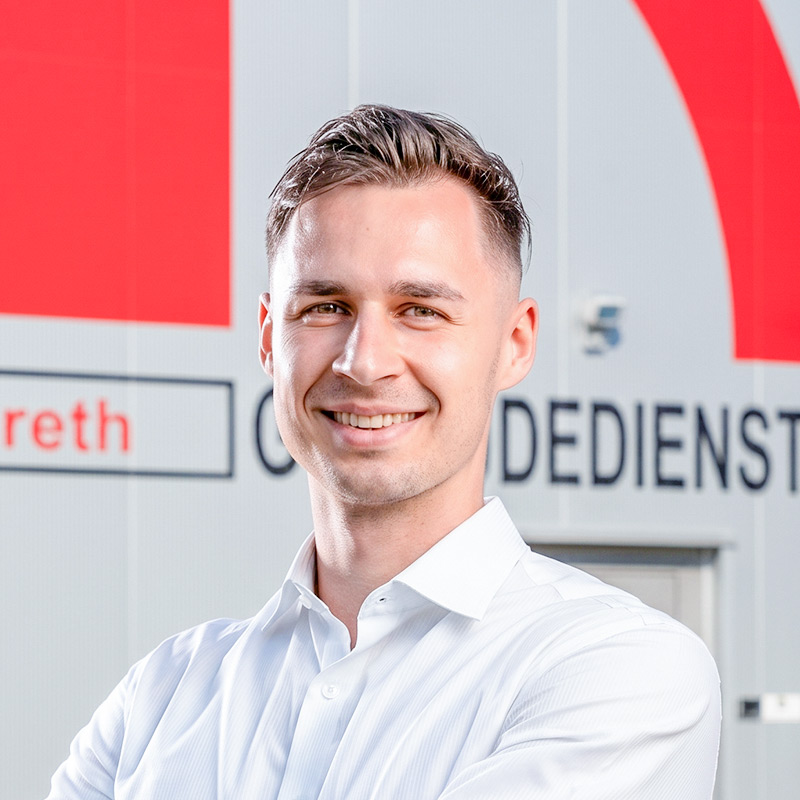 Lorenz Schiller, Bereichsleiter, Universal-Gebäudedienste Thomas Greth