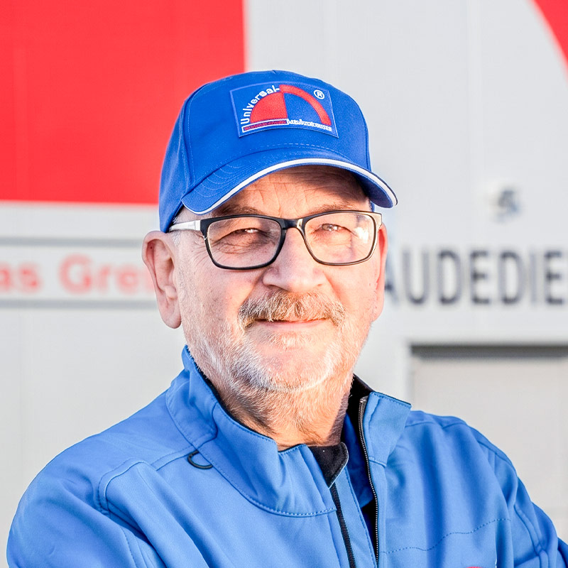 Wolfgang Steinbrück, Technischer Mitarbeiter, Universal-Gebäudedienste Thomas Greth